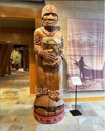 The Grandmother, Ki-ya public artwork